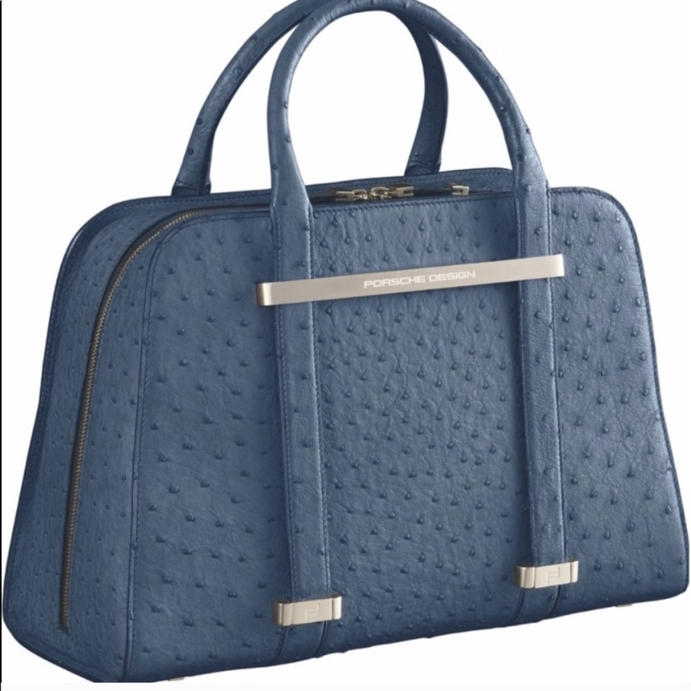 Porche design Limited Edition Ostrich handbag